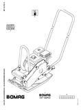 Download Complete Parts Catalogue Manual For Bomag BP 15/45-2 Vibrating Plates Non Reversible | Serial Number - 00811549 Pub. 101630905000