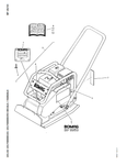 Download Complete Parts Catalogue Manual For Bomag BP 18/53 Vibrating Plates Non Reversible | Serial Number - 00813341 Pub. 101740000393