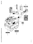 Download Complete Parts Catalogue Manual For Bomag BW 62, BW 62 H Walk-behind Double Drum Vibrat.Roller | Serial Number - 00818079 Pub. 101100621004