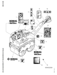 Download Complete Parts Catalogue Manual For Bomag BW 65, BW 65 H Walk-behind Double Drum Vibrat.Roller | Serial Number - 00824353 Pub. 861834099999