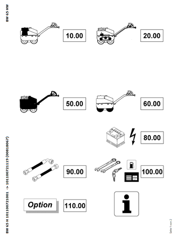 Bomag BW 65, BW 65 H Walk-behind Double Drum Vibrat.Roller Parts Catalogue Manual 00818067 - PDF File Download