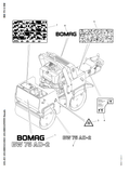 Bomag BW 75-2 Walk-behind Double Drum Vibrat.Roller Bomag BW 75 AD-2 Walk-behind Double Drum Vibrat.Roller