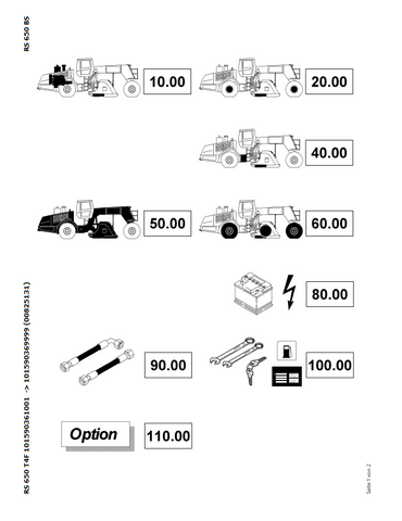 Bomag RS 650 T4F Landfill Construction Soil Stabilizer Parts Catalogue Manual 00825131 - PDF File Download