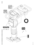 Bomag BT 80 D Tamper Bomag BT 80 D Tamper Walk-behind