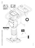 Bomag BT 50 Tamper Bomag BT 50 Tamper Walk-behind