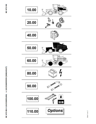 Bomag BC 473 RS-4 Refuse Compactor Parts Catalogue Manual 00824527 - PDF File Download