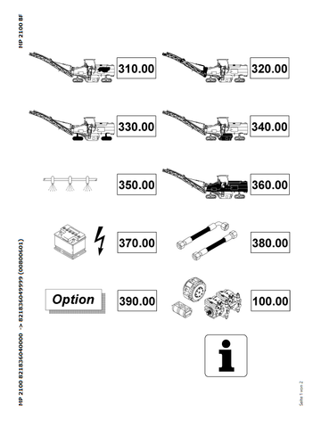 Bomag MP 2100 Asphalt Road Milling Parts Catalogue Manual 00800601 - PDF File Download