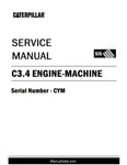 C3.4 (CAT) CATERPILLAR ENGINE-MACHINE SERVICE REPAIR MANUAL CYM DOWNLOAD PDF
