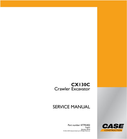 Invest in the longevity of your CASE CX130C Crawler Excavator today. By having this Service Manual on hand, you not only enhance your operational efficiency but also protect your investment, ensuring that your machinery remains reliable and ready for any job. Don't miss out on this vital resource for your excavator's upkeep!
