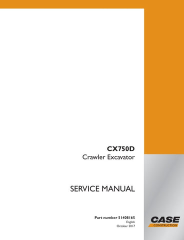 With step-by-step procedures and clear illustrations, this manual simplifies complex repairs and maintenance tasks, empowering you to tackle any challenge with confidence. Whether you're a seasoned technician or a DIY enthusiast, the CASE CX750D Service Manual equips you with the knowledge needed to keep your equipment running smoothly and efficiently.