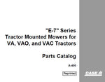 DISCOVER THE ULTIMATE RESOURCE FOR YOUR CASE IH E-7 SERIES TRACTOR WITH OUR COMPREHENSIVE PARTS CATALOGUE MANUAL IN PDF FORMAT. 