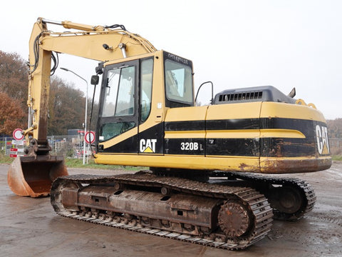 ELECTRICAL & HYDRAULIC SCHEMATIC MANUAL - (CAT) CATERPILLAR 320B L EXCAVATOR - S/N 7JR - PDF File