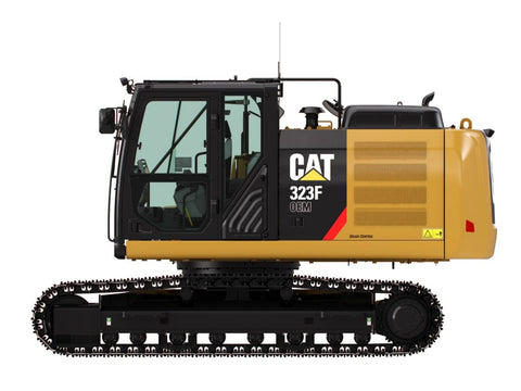 ELECTRICAL & HYDRAULIC SCHEMATIC MANUAL - (CAT) CATERPILLAR 323F OEM EXCAVATOR - S/N P39 - PDF File