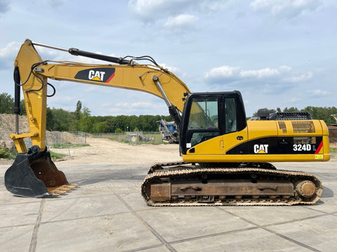 ELECTRICAL & HYDRAULIC SCHEMATIC MANUAL - (CAT) CATERPILLAR 324D EXCAVATOR - S/N LBW - PDF File