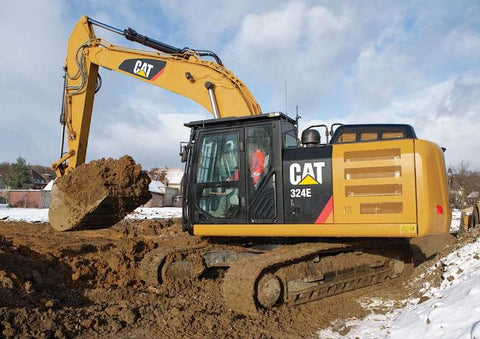 ELECTRICAL & HYDRAULIC SCHEMATIC MANUAL - (CAT) CATERPILLAR 324E EXCAVATOR - S/N JCZ - PDF File