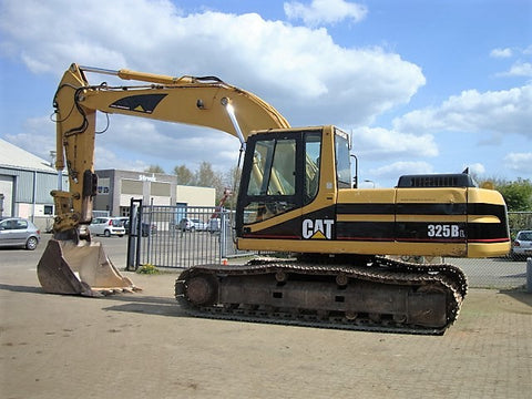 ELECTRICAL & HYDRAULIC SCHEMATIC MANUAL - (CAT) CATERPILLAR 325B L EXCAVATOR - S/N 7EN - PDF File