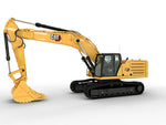 OPERATION AND MAINTENANCE MANUAL - (CAT) CATERPILLAR 345 GC EXCAVATOR - S/N HYR - PDF File