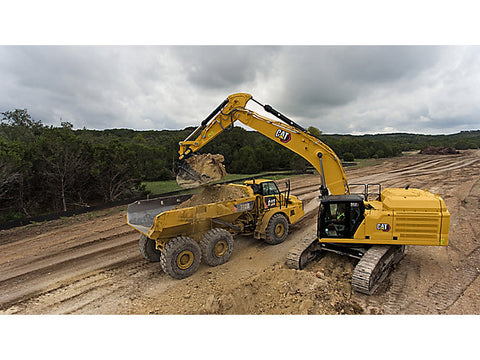 OPERATION AND MAINTENANCE MANUAL - (CAT) CATERPILLAR 352 EXCAVATOR - S/N JPC - PDF File