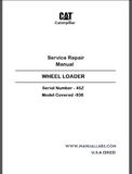  CATERPILLAR 936E WHEEL LOADER SERVICE REPAIR MANUAL 45Z - PDF FILE DOWNLOAD