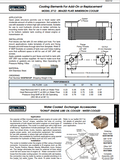 CATERPILLAR BI620192 FS-200/400 WATER COOLED EXCHANGERS ARMORED FACE