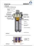 CATERPILLAR D140000449 PF4/932,PF3/822 SERVICE DOCUMENTS HIGH PRESSURE FILTER STATION 100 MY; AUTOM - 10164-013-B PERVOMAYSKA,SEEBACH (GERMAN) MANUAL- PDF FILE DOWNLOAD
