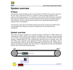 CATERPILLAR M00018 PM4 AUTOMATIC CHAIN TENSION PROGRAM V.602U7 ANGUS (ARMORED FACE CONVEYOR) TECHNICAL MANUAL- PDF FILE DOWNLOAD