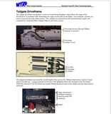 CATERPILLAR  M00148 CHAIN TENSIONING SYSTEM NEWLANDS (ARMORED FACE CONVEYOR) TECHNICAL MANUAL- PDF FILE 