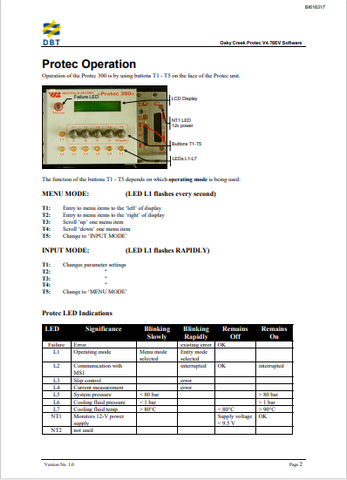 CATERPILLAR M00176 CST DRIVE SYSTEM OAKY CREEK NO. 1 ARMORED FACE CONVEYOR GENERAL TECHNICAL INFORMATION MANUAL- PDF FILE DOWNLOAD