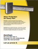 CATERPILLAR VC0058 KENNAMETALS KENCAST BROCHURE ARMORED FACE CONVEYOR GENERAL TECHNICAL INFORMATION MANUAL- PDF FILE