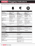 CATERPILLAR VC0073 HYDAC CLOGGING INDICATORS ARMORED FACE CONVEYOR GENERAL INFORMATION TECHNICAL MANUAL- PDF FILE DOWNLOAD