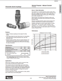 CATERPILLAR VC0086 PARKER QUICK COUPLING PRODUCTS ARMORED FACE CONVEYOR GENERAL INFORMATION TECHNICAL MANUAL