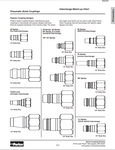 CATERPILLAR VC0086 PARKER QUICK COUPLING PRODUCTS ARMORED FACE CONVEYOR GENERAL INFORMATION TECHNICAL MANUAL- PDF FILE 