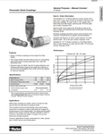 CATERPILLAR VC0086 PARKER QUICK COUPLING PRODUCTS ARMORED FACE CONVEYOR GENERAL INFORMATION MANUAL