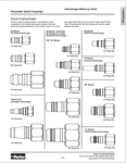 CATERPILLAR VC0086 PARKER QUICK COUPLING PRODUCTS ARMORED FACE CONVEYOR GENERAL TECHNICAL INFORMATION MANUAL- PDF FILE