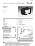 CATERPILLAR VC0126 REXROTH PACIFIC CHECK VALVES ARMORED FACE CONVEYOR GENERAL TECHNICAL MANUAL