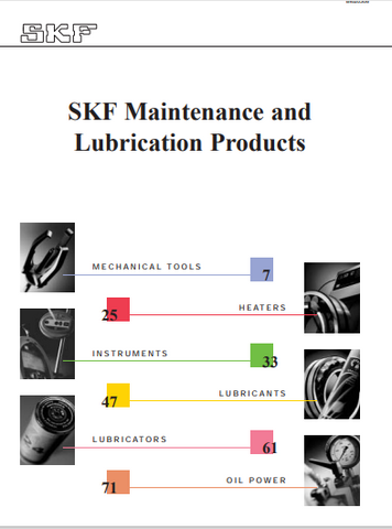 CATERPILLAR VC0140 SKF MAINTENANCE & LUBRICATION PRODUCTS ARMORED FACE CONVEYOR GENERAL TECHNICAL INFORMATION MANUAL- PDF FILE DOWNLOAD