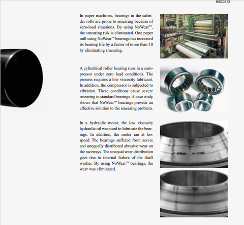 CATERPILLAR VC0145 SKF NOWEAR BEARINGS (ARMORED FACE CONVEYOR) TECHNICAL MANUAL- PDF FILE DOWNLOAD