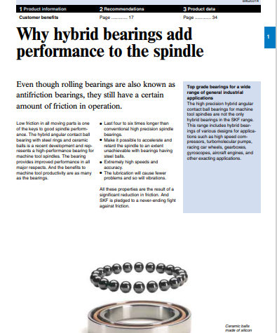 CATERPILLAR VC0146 SKF HIGH PRECISION HYBRID BEARINGS (ARMORED FACE CONVEYOR) TECHNICAL MANUAL- PDF FILE DOWNLOAD