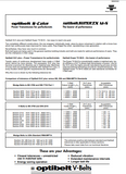 CATERPILLAR VC0154 OPTIBELT POWER TRANSMISSION INDUSTRIAL BELTS ARMORED FACE CONVEYOR GENERAL TECHNICAL INFORMATION MANUAL- PDF FILE DOWNLOAD