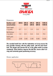 CATERPILLAR VC0156 OPTIBELT POWER OMEGA TIMING BELTS ARMORED FACE CONVEYOR GENERAL TECHNICAL INFORMATION MANUAL-PDF FILE