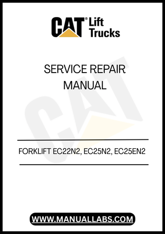 Unlock the full potential of your Caterpillar Forklift with the comprehensive Service Repair Manual for models EC22N2, EC25N2, EC25EN2, EC25LN2, EC30N2, and EC30LN2. This essential guide is designed to provide you with detailed instructions and insights, ensuring that you can perform maintenance and repairs with confidence and precision.