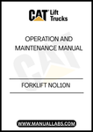 Enhance the performance and longevity of your Caterpillar Forklift with the NOL10N Operation and Maintenance Manual. This comprehensive guide is designed to provide you with essential information on operating procedures, maintenance schedules, and troubleshooting tips, ensuring your equipment runs smoothly and efficiently.