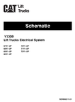 Download Complete Technical Service Manual For Caterpillar V300B Forklift | Part Number - SENB8149-01 (FEB-1988)