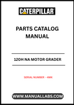 Discover the essential CAT 120H NA Motor Grader Parts Catalog Manual, designed specifically for serial number 4MK. This comprehensive manual is your go-to resource for identifying and sourcing the right parts for your motor grader, ensuring optimal performance and longevity of your equipment.