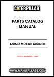 Discover the essential CAT 120M 2 Motor Grader Parts Catalog Manual, designed specifically for serial number M9C. This comprehensive manual is an invaluable resource for operators and technicians, providing detailed information on parts and maintenance for optimal performance.