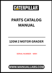 Discover the essential CAT 120M 2 Motor Grader Parts Catalog Manual, designed specifically for serial number M9H. This comprehensive manual is your go-to resource for identifying and sourcing the right parts for your motor grader, ensuring optimal performance and longevity of your equipment.