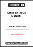 Discover the essential CAT 120M Motor Grader Parts Catalog Manual, designed specifically for serial number B9W. This comprehensive manual is your go-to resource for identifying and sourcing the right parts for your motor grader, ensuring optimal performance and longevity of your equipment.
