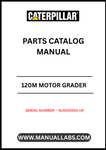 Discover the essential CAT 120M Motor Grader Parts Catalog Manual, specifically designed for models with serial number NJD00001 and above, powered by the reliable C6.6 engine. This comprehensive manual serves as your go-to resource for identifying and sourcing the right parts for your grader, ensuring optimal performance and longevity.