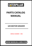 Discover the essential CAT 120 Motor Grader Parts Catalog Manual, specifically designed for serial number E96. This comprehensive manual serves as your go-to resource for identifying and sourcing the right parts for your motor grader, ensuring optimal performance and longevity of your equipment.