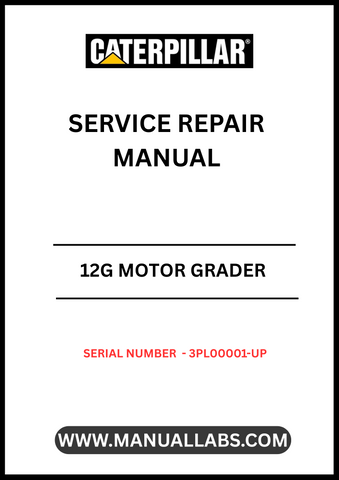 Unlock the full potential of your CAT 12G Motor Grader with our comprehensive Service Repair Manual, specifically designed for serial numbers 3PL00001 and up. This manual is an essential resource for anyone looking to maintain or repair their grader powered by the reliable 3306 engine. With detailed diagrams and step-by-step instructions, you can tackle any maintenance task with confidence.